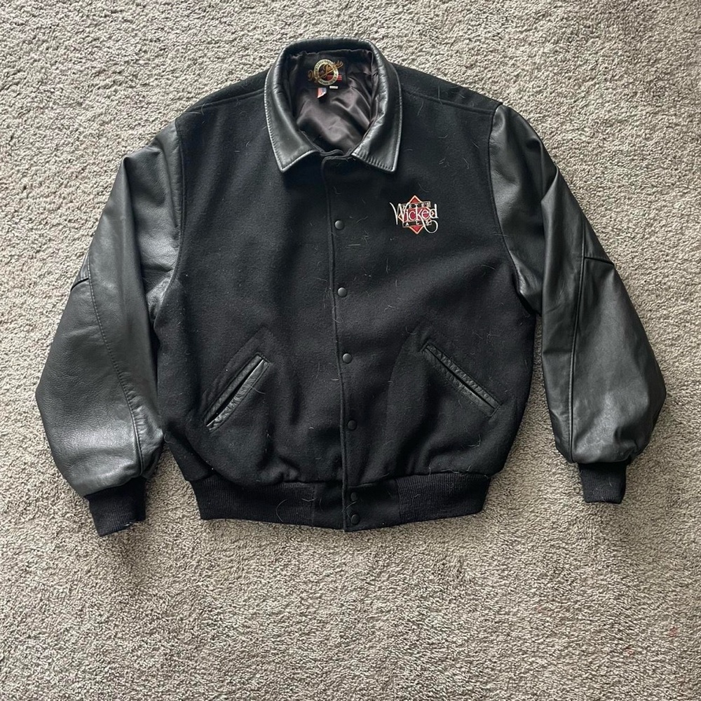 Black Varsity Jacket